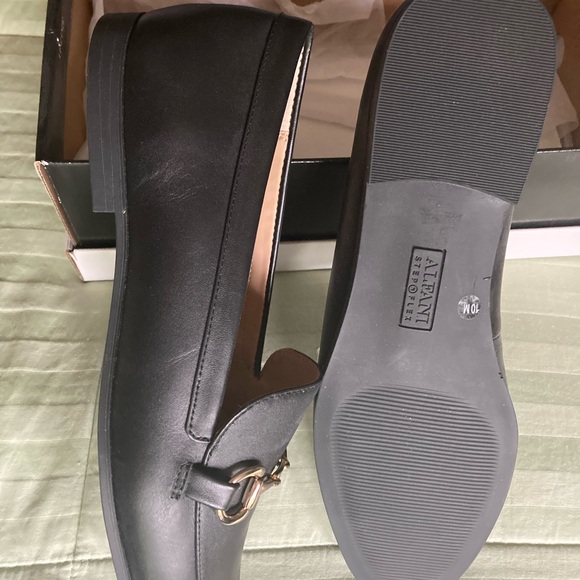 Brand new black alfani slip-ons. Soft leather, comfortable sole. - Picture 2 of 3